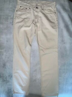 Bullhead Relaxed Jeans in Light Beige